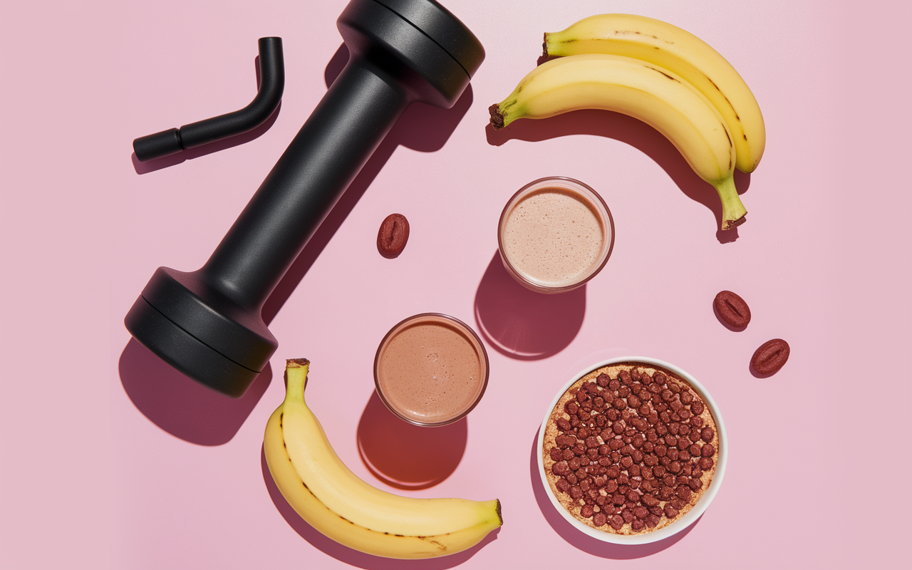 beurre de cacahuete sportif smoothie tartine