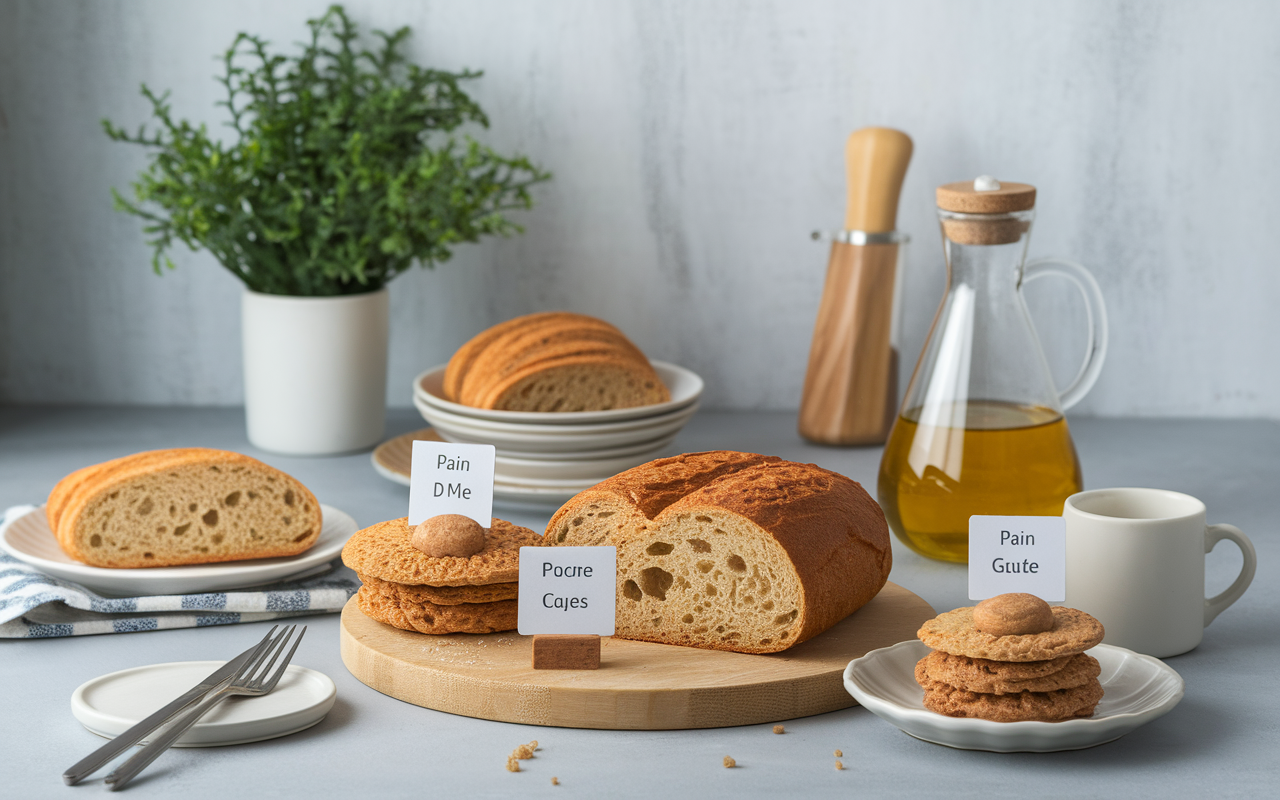 Comparatif produits industriels sans gluten