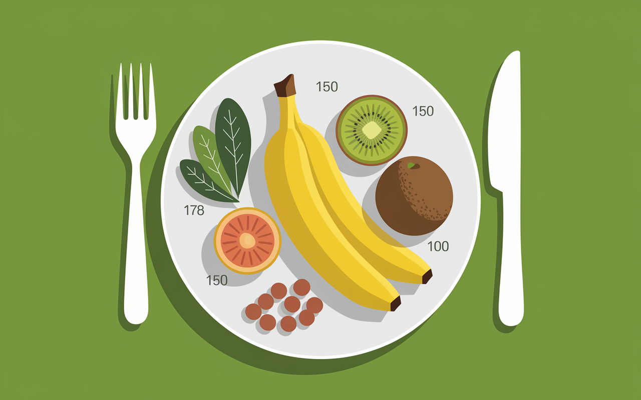 aliments sources de potassium fruits et légumes