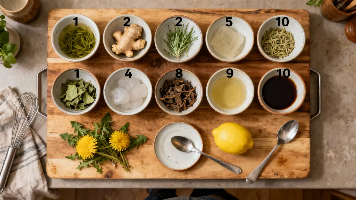 10 ingredients astuces naturelles perte de poids