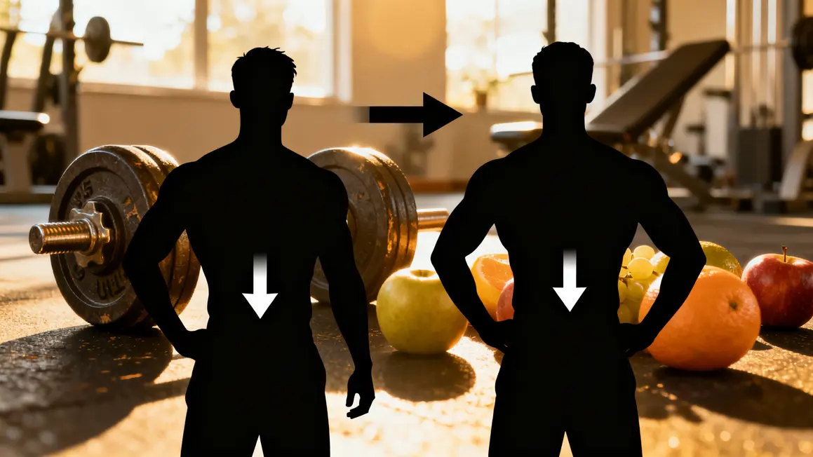 avant après transformation physique homme brûleur de graisse