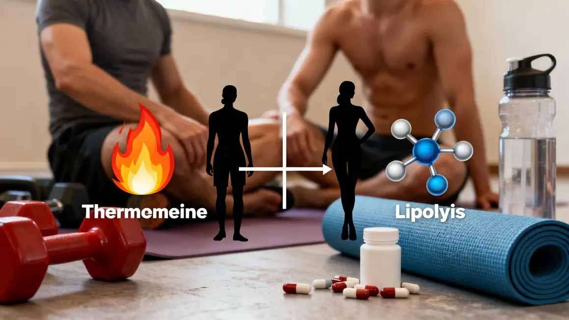 schema thermogenese lipolyse bruleur de graisse abdominale