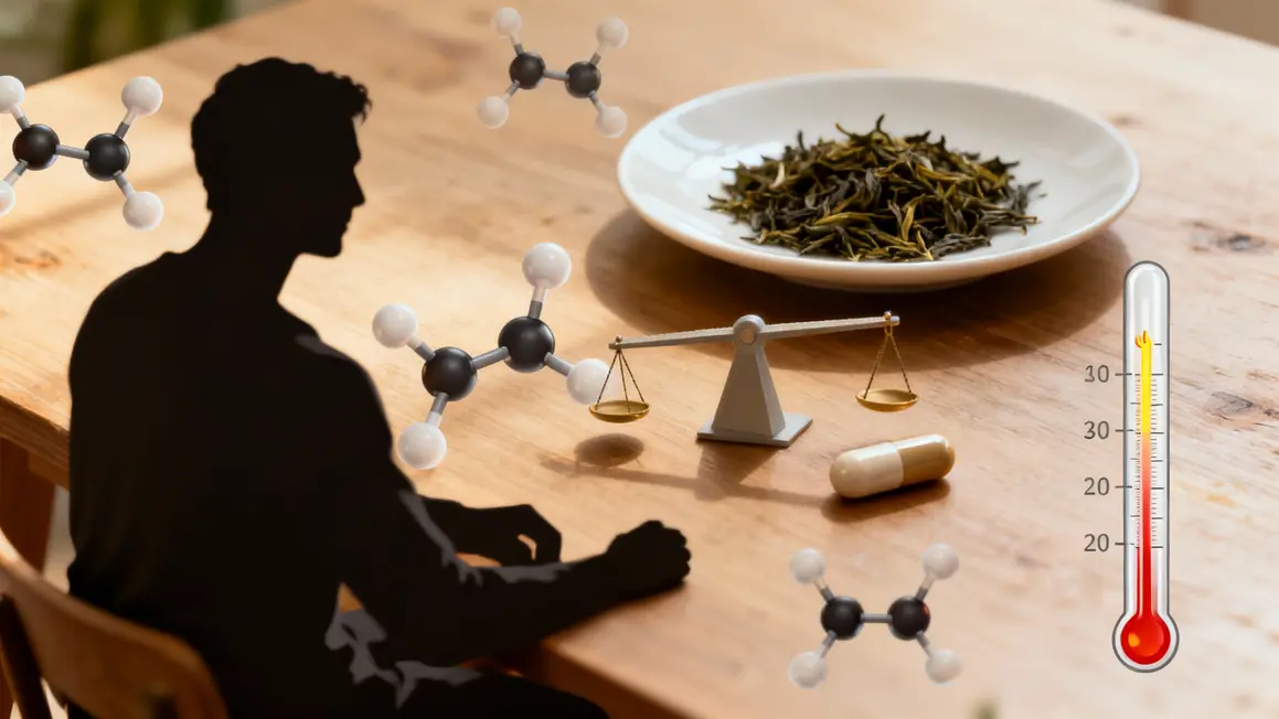 alimentation équilibrée, molécules, thermogenèse, thé