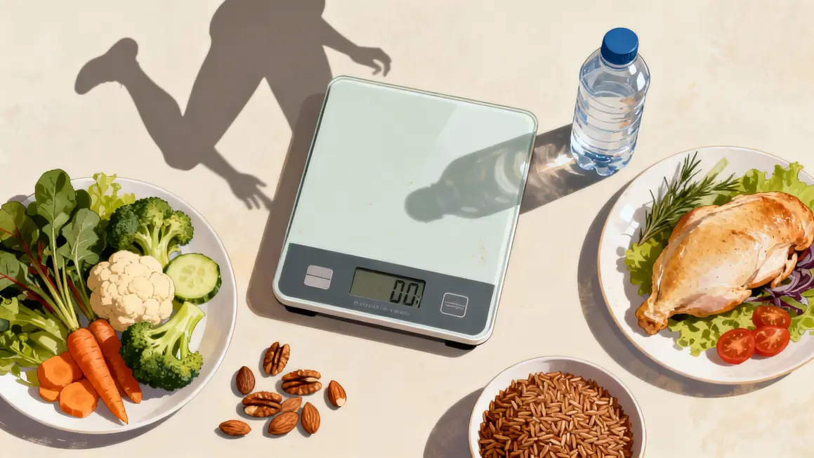 Visuel principes essentiels perte de poids 5 kg