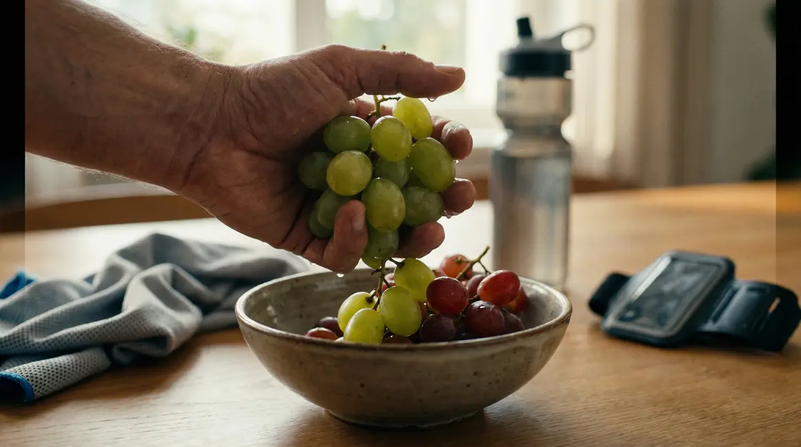 raisin frais encas sportif nutrition post-entrainement