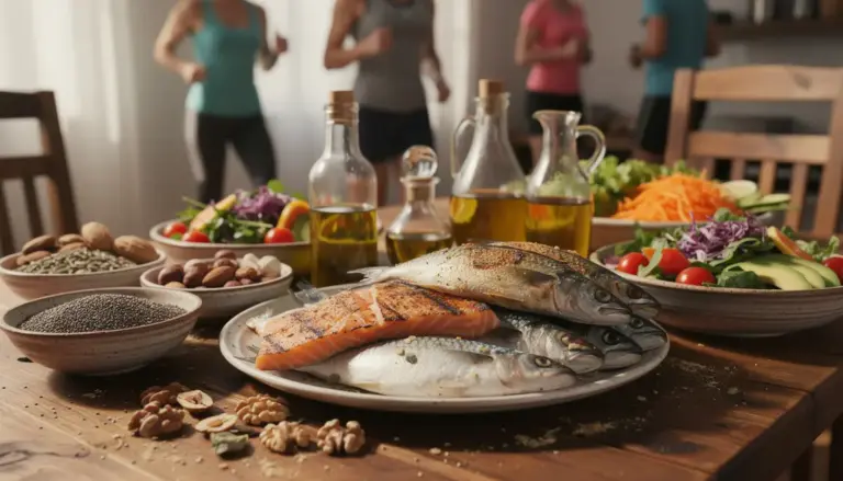 Table saine omega 3 6 9 et sport
