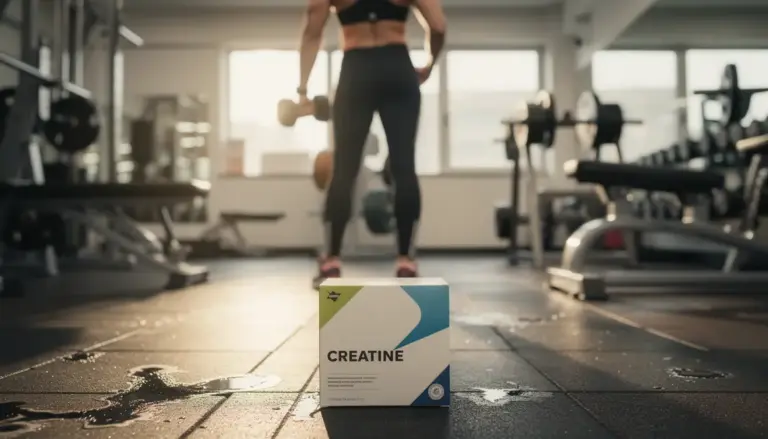boite creatine musculation salle de sport