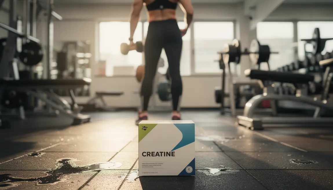 boite creatine musculation salle de sport