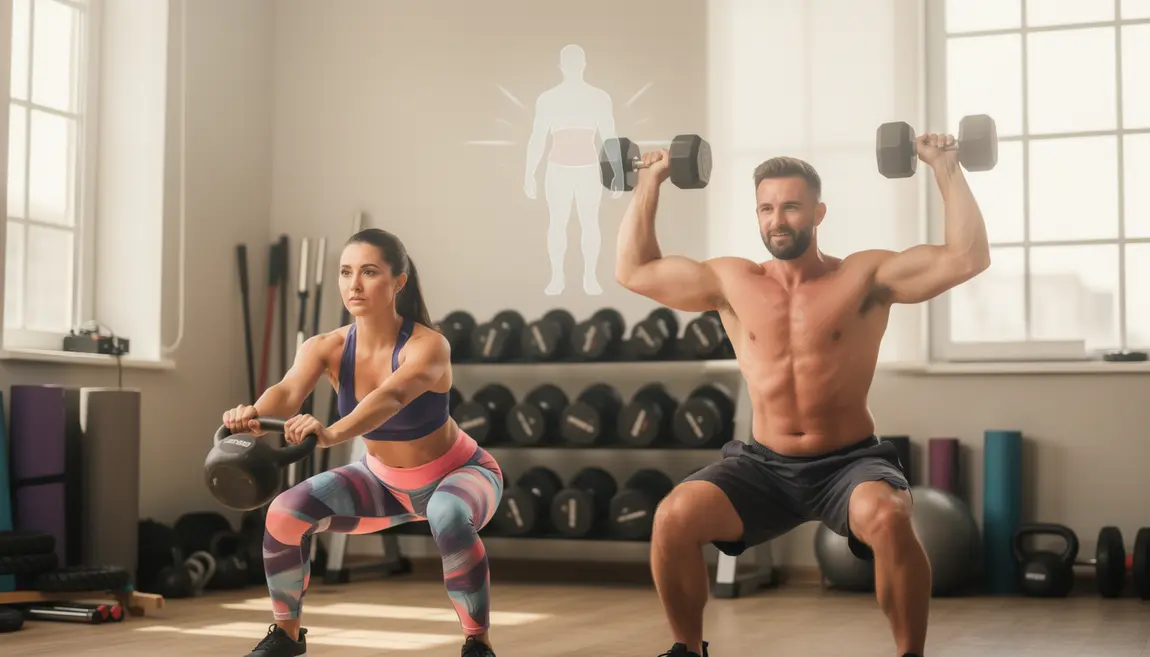exercices renforcement muscles tonus perte de poids
