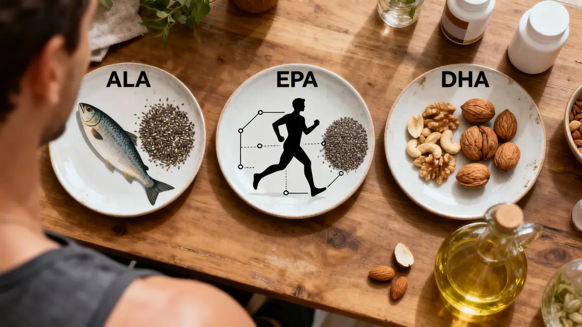 types oméga 3 metabolisme ALA EPA DHA