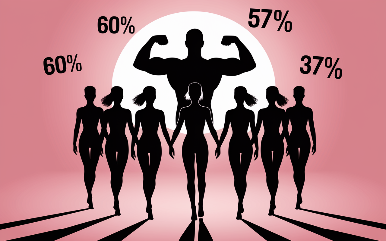 Femme salle de sport malaise et obstacle