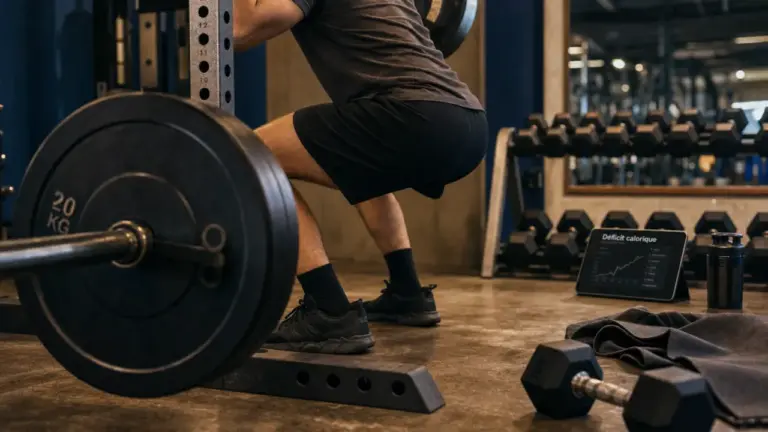 Maigrir par la musculation : déficit calorique en salle de musculation