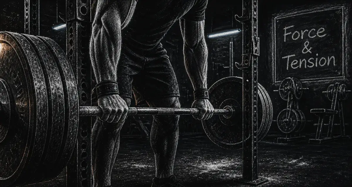 Musculation pour la force : 80% de 1RM, barre sur rack, exercice