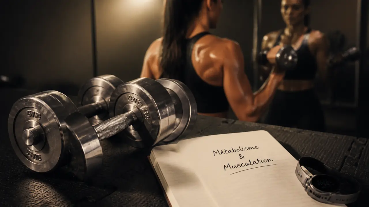 Rame d’haltères : métabolisme et musculation pour préserver ses muscles après 30 ans