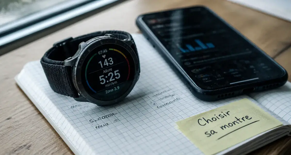 Comparatif montre running : capteur cardio fausse les zones d’entraînement