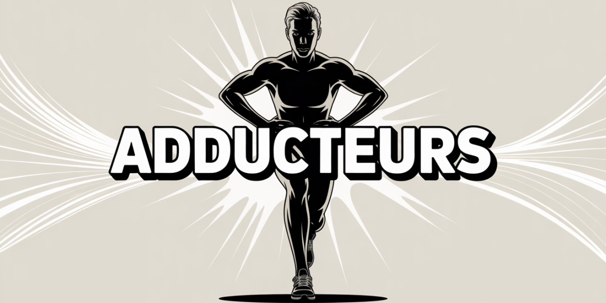 Illustration adducteurs face interne cuisse silhouette sportive