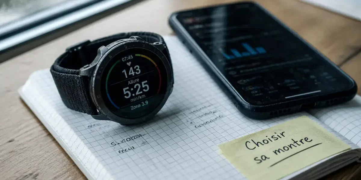 Comparatif montre running : capteur cardio fausse les zones d’entraînement