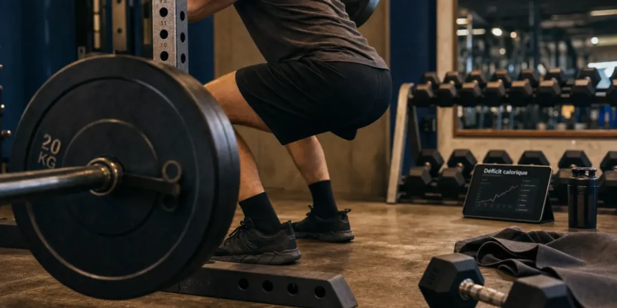Maigrir par la musculation : déficit calorique en salle de musculation