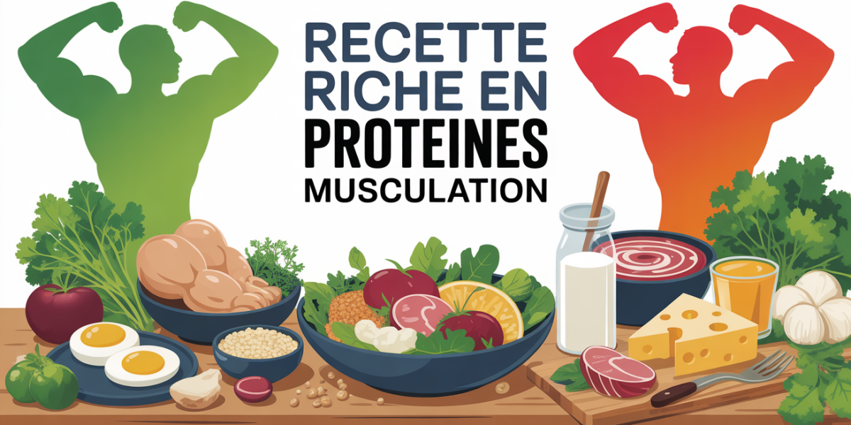 table de cuisine dynamique recette riche en proteine musculation